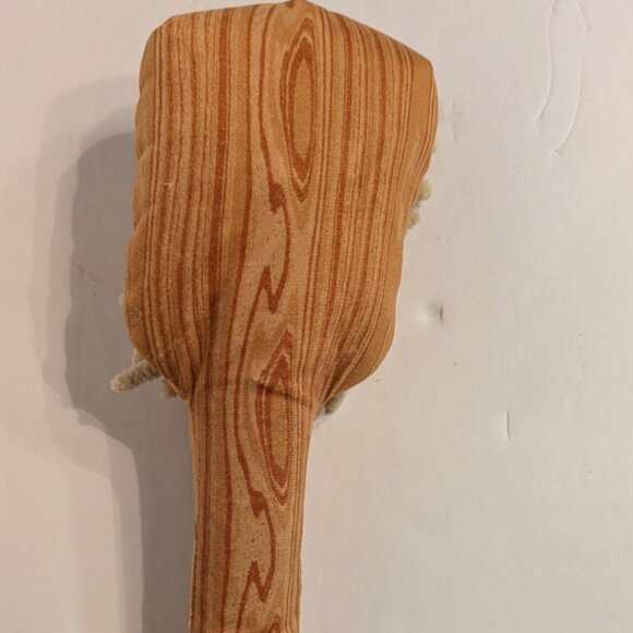 P.L.A.Y. Bark n Bristles Plush Dog Toy - 10" x 3.5" - Squeaky & Churchie - Picture 2 of 3